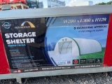 2024 Gold Mountain 203012R-300g PE Dome Storage Shelter
