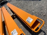 Wolverine EX-66-98L Skid Steer Pallet Fork Extensions
