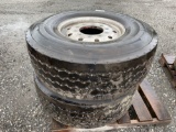 (2) Continental 425/65/22.5 Tires
