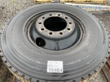 (4) Michelin 11R22.5 Truck Tires