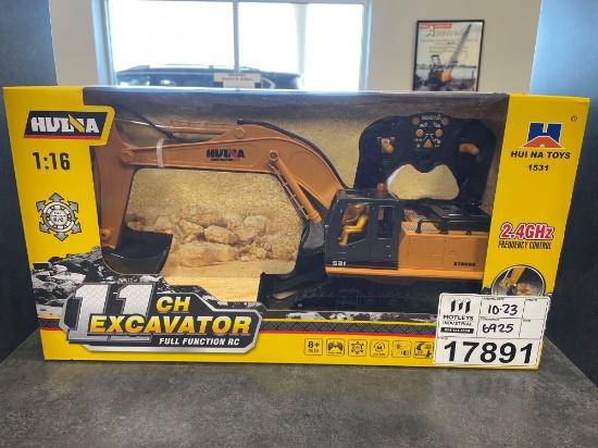 2024 Huina 1531 11-Channel RC Full Function Excavator Model Toy