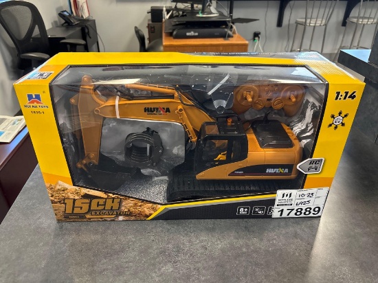2024 Huina 1535-1 15-Channel RC Full Function Excavator Model Toy