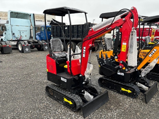 2024 MIVA VA13 Mini Excavator