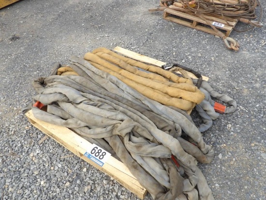 Pallet of Lift ALL Polyester Round Slings