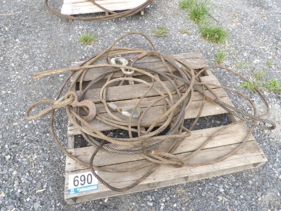 Pallet of Cable Straps with Hooks