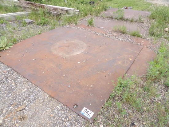 (2) 96" x 108" Metal Plates