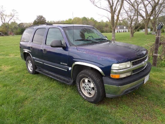 2001 Chevrolet Tahoe 1500 SLE