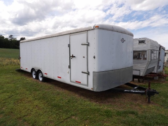 2010 Carryon 24ft T/A Enclosed Trailer
