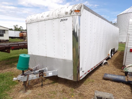 1998 Pace 24ft T/A Enclosed Trailer