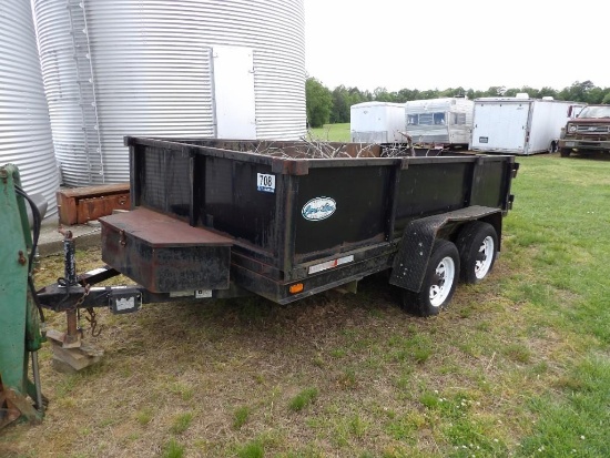 2005 Caroline 6x12 T/A Dump Trailer
