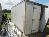 Insulated Van Body with Contents Including Mobile Home Repair Parts
