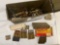 Ammo Box with Variety of Ammo Including 7 x 57, 45 Caliber