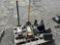 Hydraulic Floor Jacks and Wheel Chocks