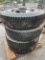 (4) General S371 Truck Tires