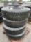 (4) Michelin XZE2 Truck Tires