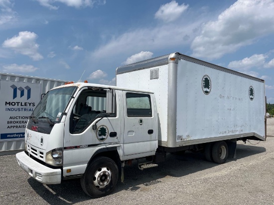 2006 GMC W4500 S/A Crew Cab 20' Box Truck