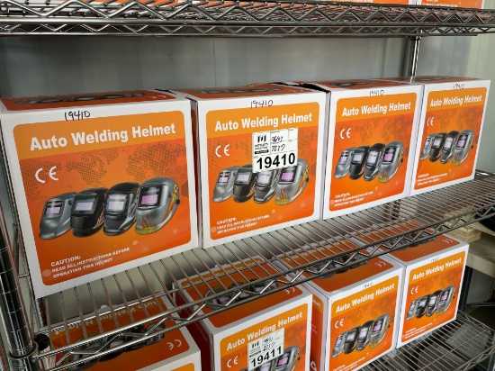 (4) Auto Darkening Welding Helmets