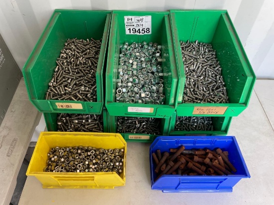 7 Bins with Stainless Steel Hardware