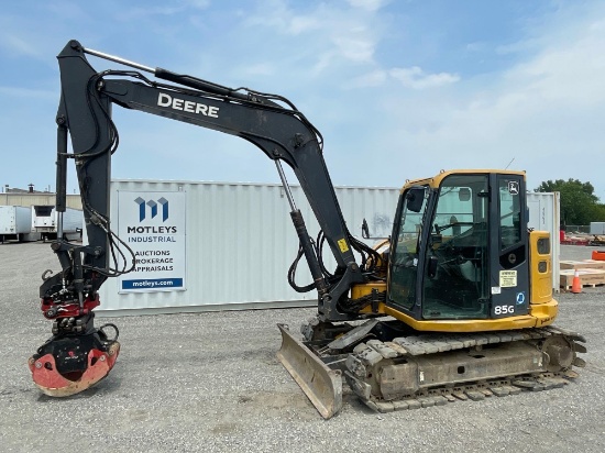 2017 John Deere 85G Excavator w/Rotator