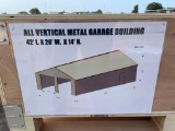 26 ft x 42 ft Double Garage Metal Barn Shed (BOX A + BOX B)
