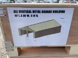 26 ft x 42 ft Double Garage Metal Barn Shed (BOX A + BOX B)