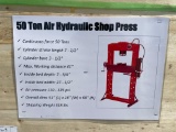 50 Ton Air/Hydraulic Shop Press