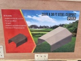 20 ft 30 ft Steel Carport