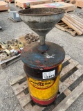 20 Gallon Wheeled Oil Drain Container