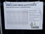 (30) Welded Steel Fencing