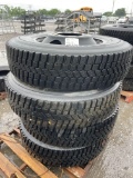 (4) Michelin X-Line Energy Truck Tires