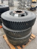 (4) General S371 Truck Tires