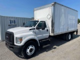 2017 Ford F-650 Box Truck