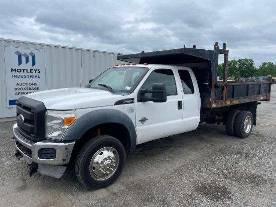 2012 Ford F550 4x4 Dump Truck