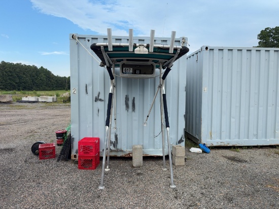 Todd Aluminum Boat T-Top Boat Canopy