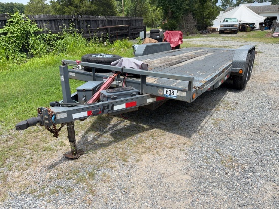 2018 PJ TH202 CarHauler Hyd Tilt T/A Trailer