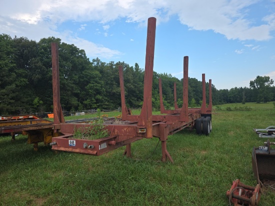 1976 Evan 4-Bunk T/A Log Trailer