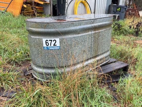 Galvanized Steel Livestock Water Trough
