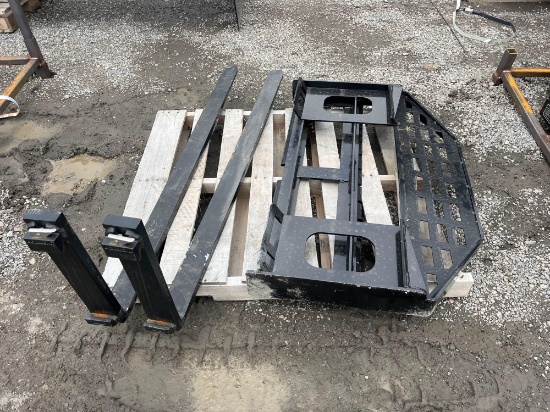 2026 Unused Future FT-DHC Skid Steer Forks