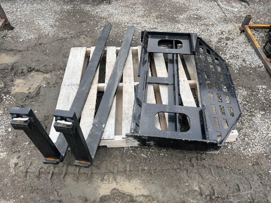 2026 Unused Future FT-DHC Skid Steer Forks