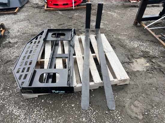 2026 Unused Future FT-DHC Skid Steer Forks
