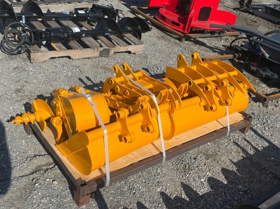 (8 PCS) 2026 Unused Future CAT 301 Excavator Attachment