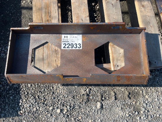 2026 Unused Future FT-S10 Mini Skid Steer Mounting Plate
