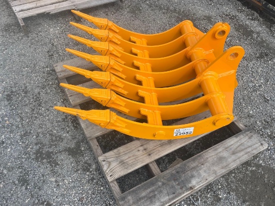 2026 Unused Future Cat305 Excavator Rake With Teeth