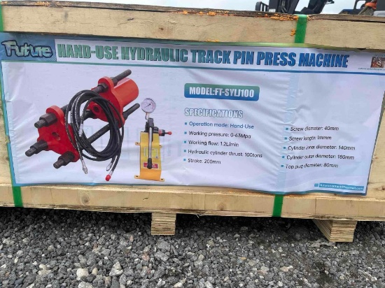 2026 Unused Future FT-SYLJ100 Hand-Use Hydraulic Track Pin Press Machine