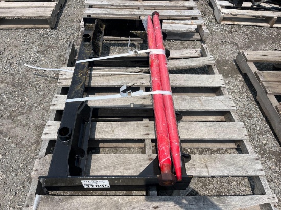 2026 Unused Future FT-BF47 Skid Steer Bale Fork