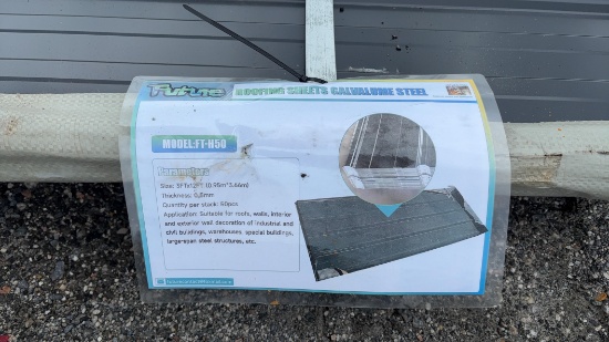 (50 PCS) 2026 Unused Future FTH50 Galvalume Steel Siding Roofing