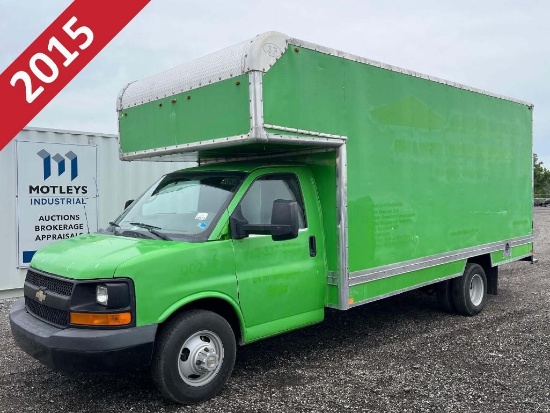 2015 Chevrolet 4500 16' S/A Box Truck