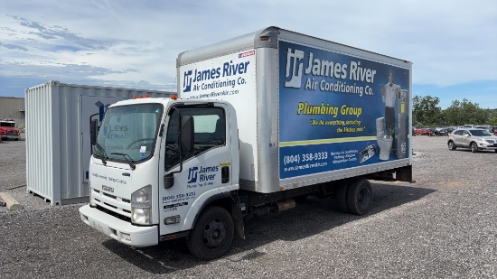 2013 Isuzu NPR 16' S/A Box Truck