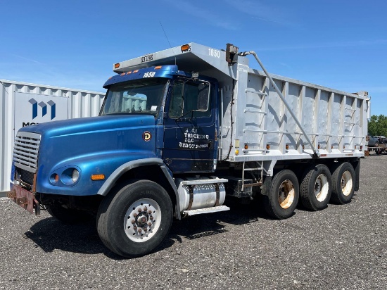 1999 Freightliner FL112 18' Tri-Axle Dump Truck