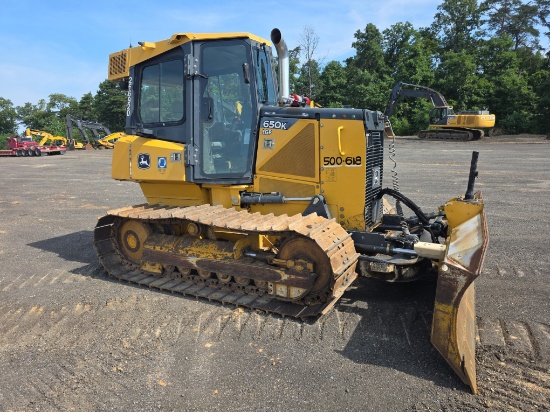 2014 John Deere 650K LGP Crawler Dozer with TopCon GPS System *BidAssure Guarantee*